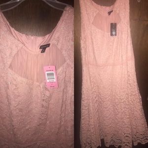 Torrid formal light pink dress